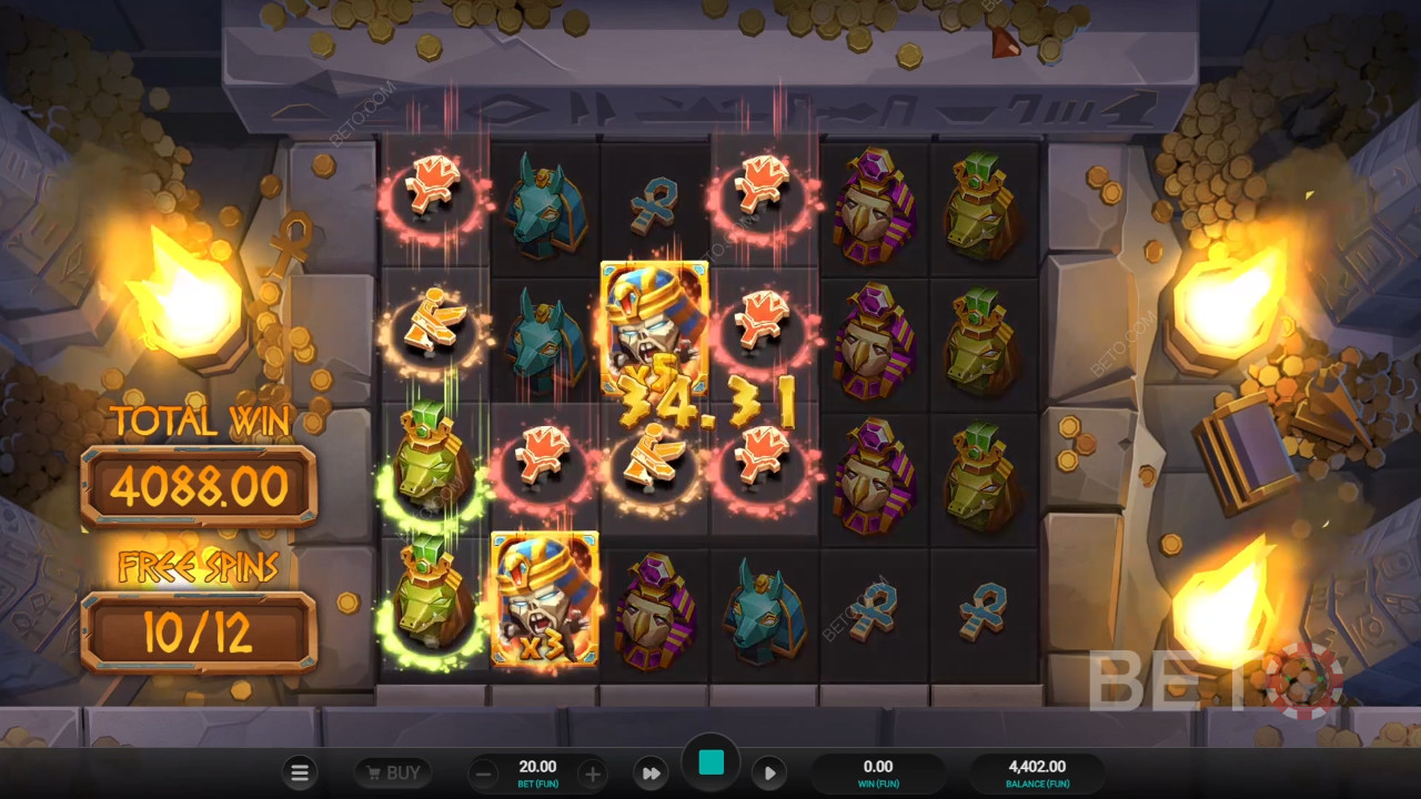 Reseña de Ramses Revenge de BETO Slots