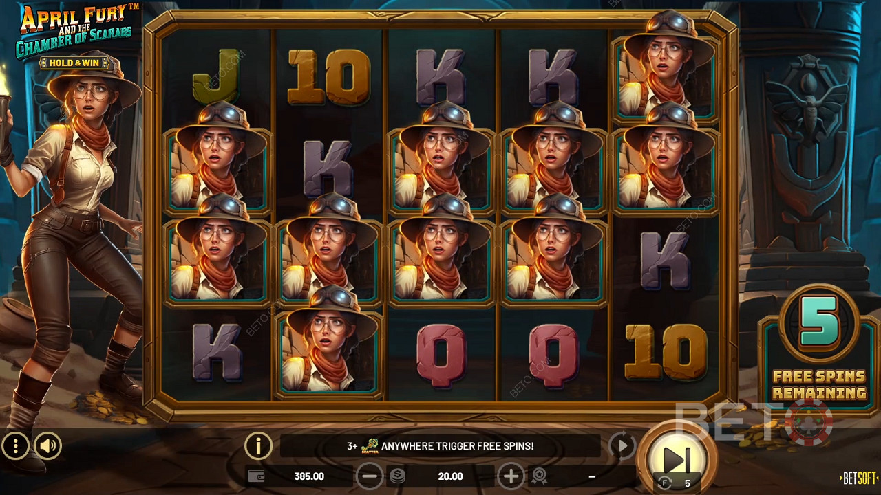 April Fury and the Chamber of Scarabs  Juego Gratis