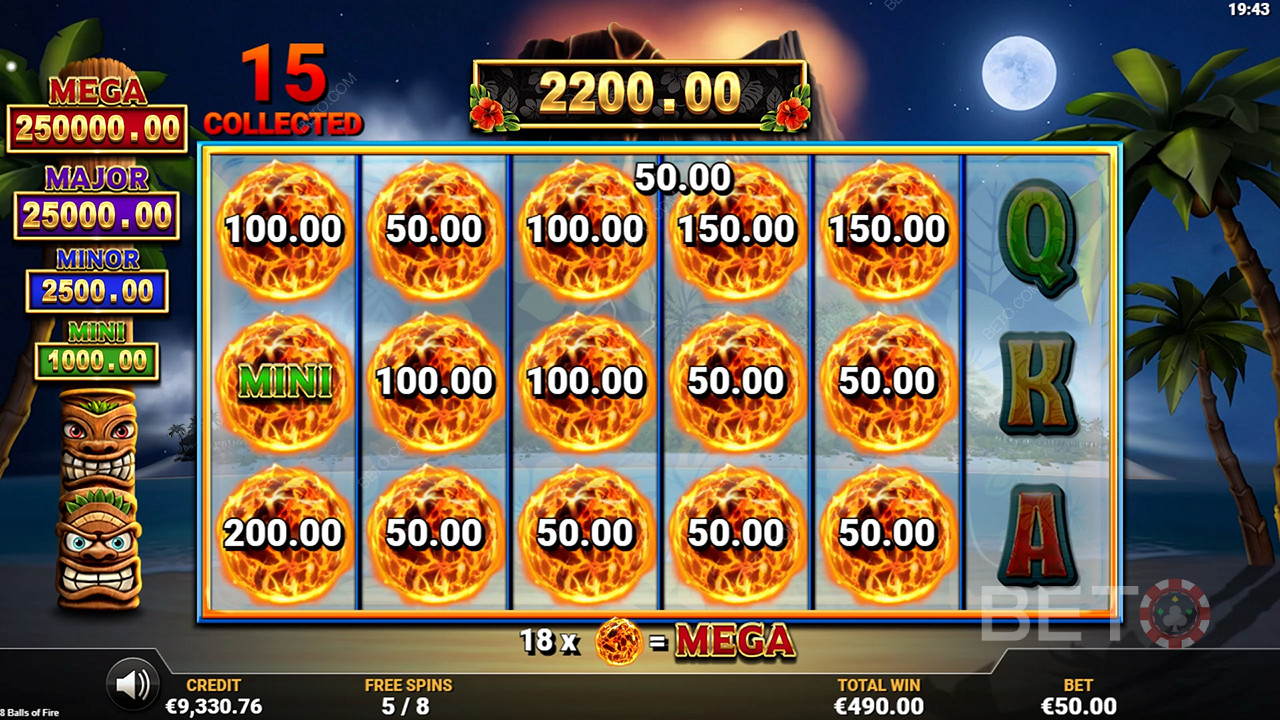 8 Balls of Fire  Juego Gratis