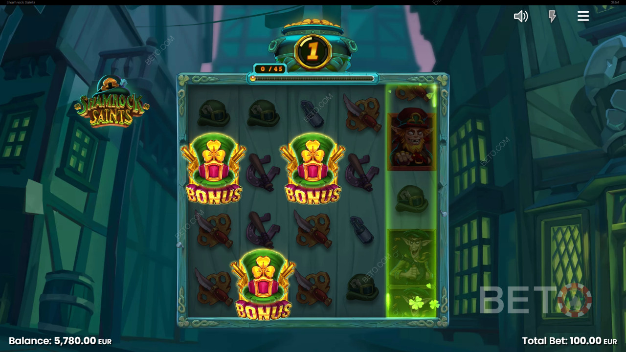 Revisión de Shamrock Saints por BETO Slots