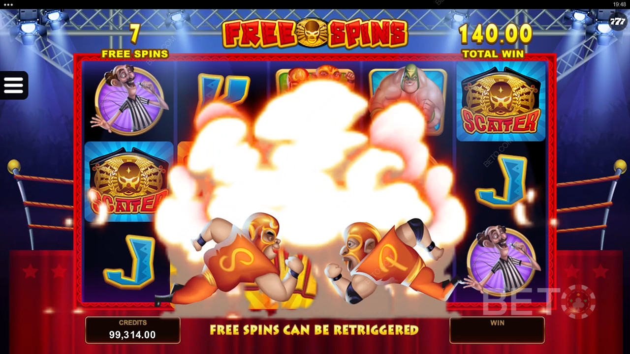 Reseña de Lucha Legends de BETO Slots