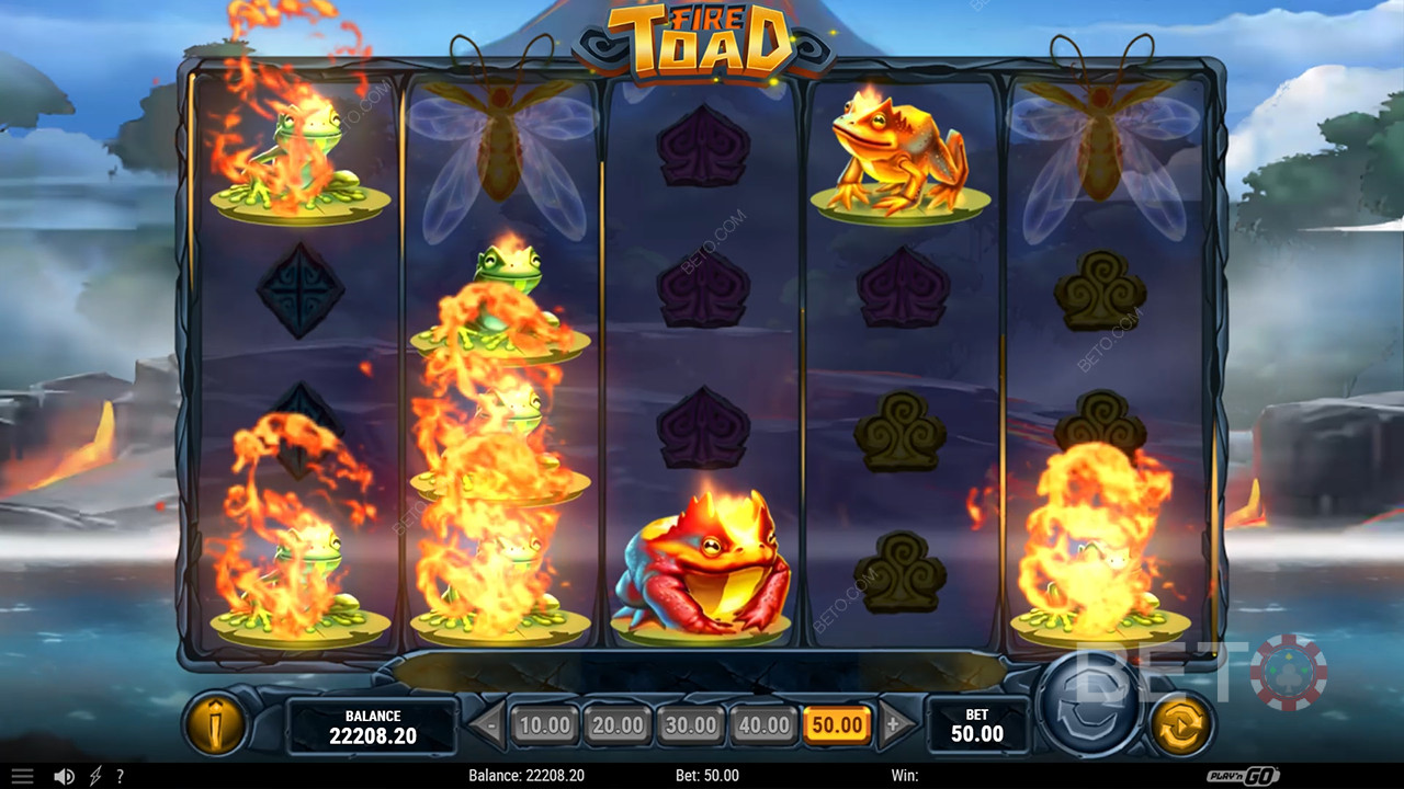 Fire Toad Reseña de BETO Slots