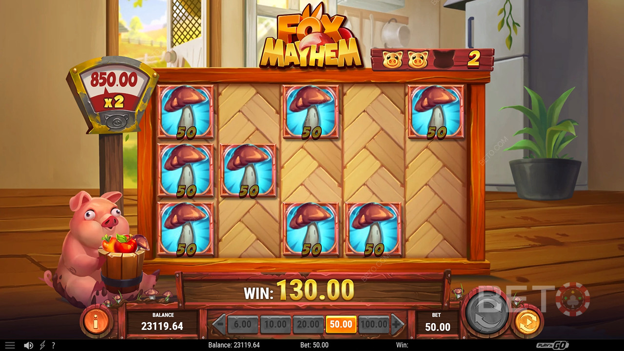 Reseña de Fox Mayhem de BETO Slots
