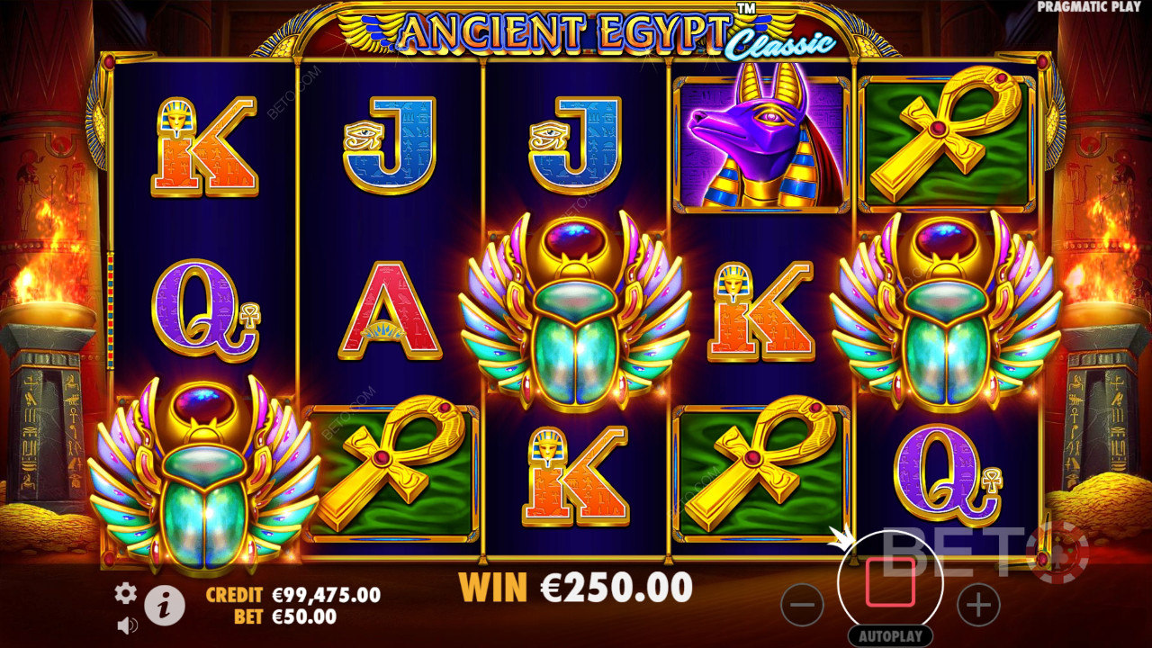 Reseña de Ancient Egypt Classic de BETO Slots