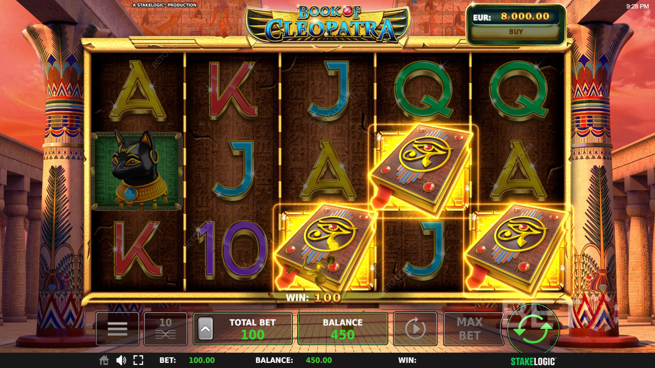 Reseña de Book of Cleopatra de BETO Slots