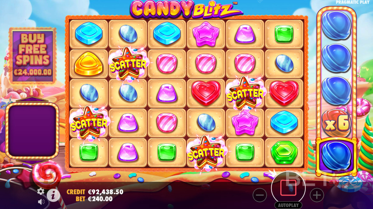 Reseña de Candy Blitz de BETO Slots
