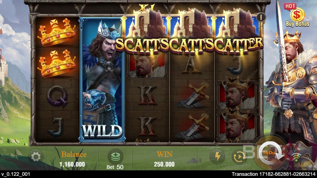 Revisión de King Arthur por BETO Slots