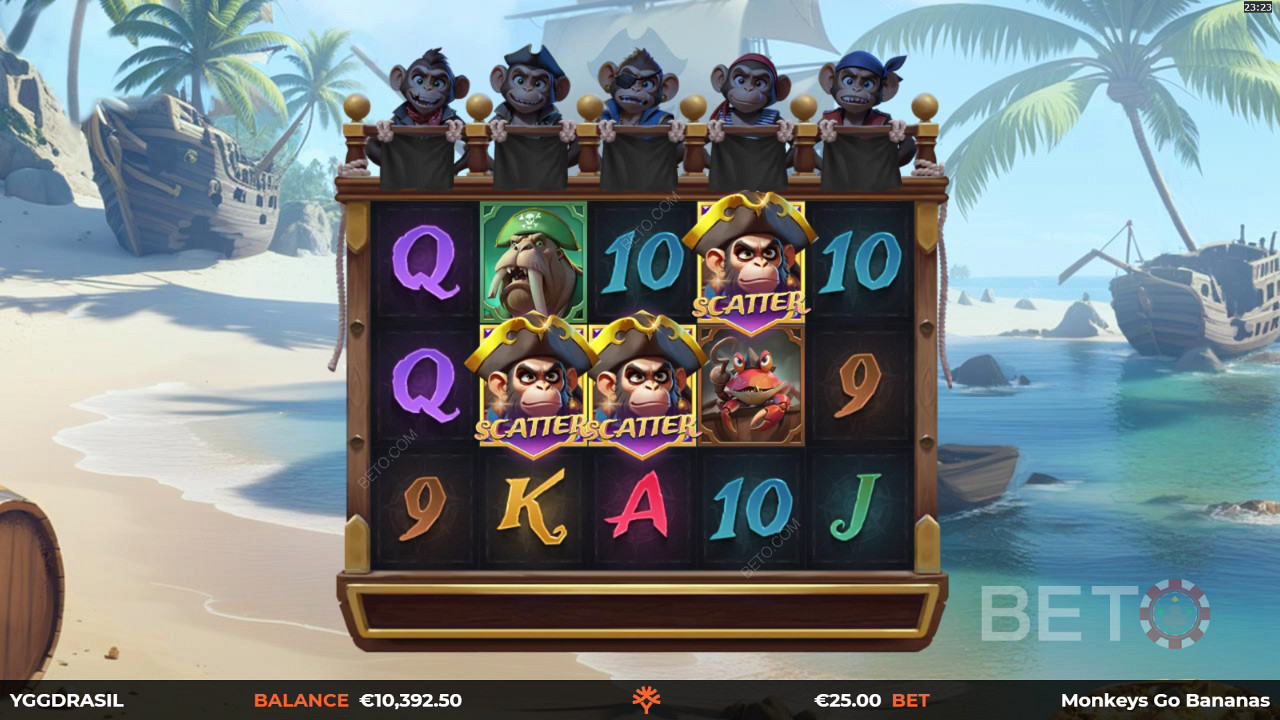 Monkeys Go Bananas MultiMax Juego Gratis