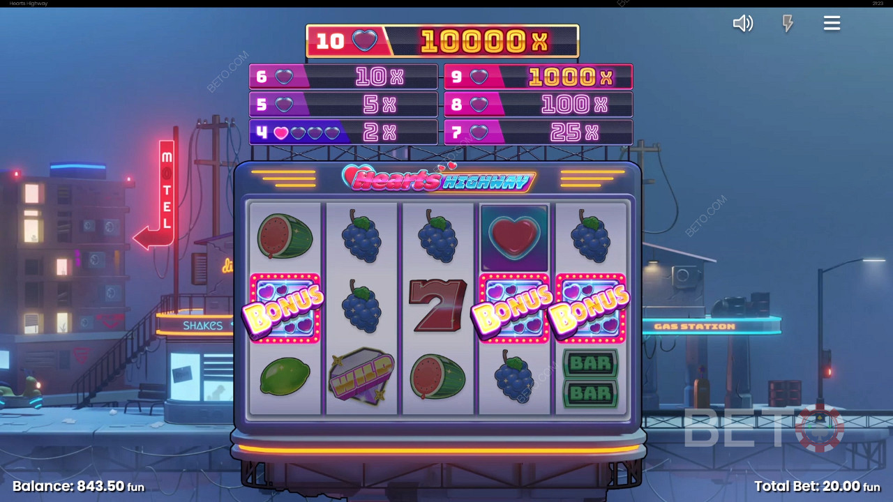 Revisión de Hearts Highway por BETO Slots