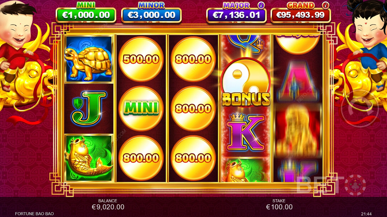 Fortune Bao Bao Jackpot Win & Spin Juego Gratis