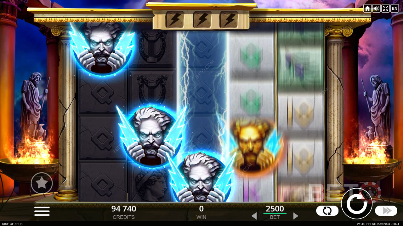 Rise of Zeus Juego Gratis