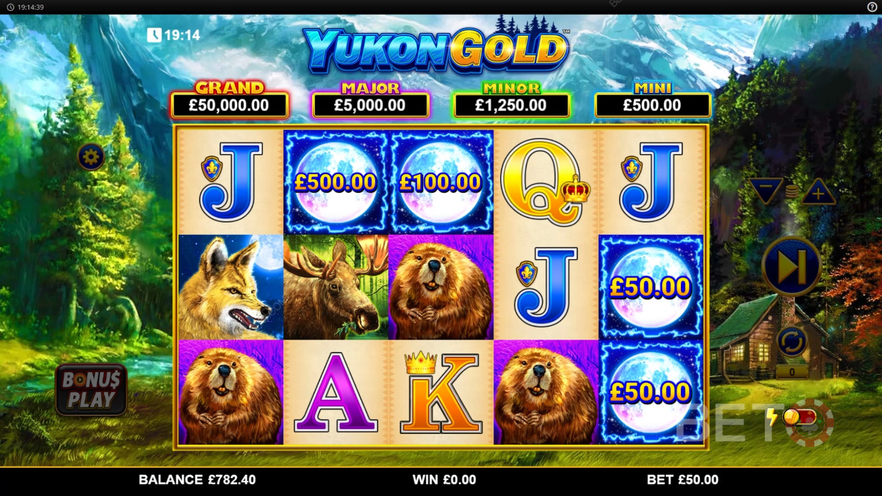 Yukon Gold Reseña de BETO Slots