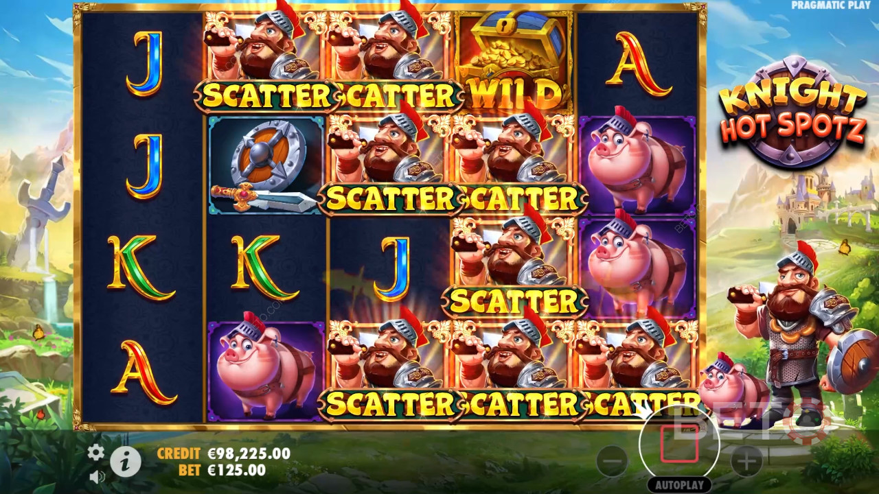 Reseña de Knight Hot Spotz de BETO Slots