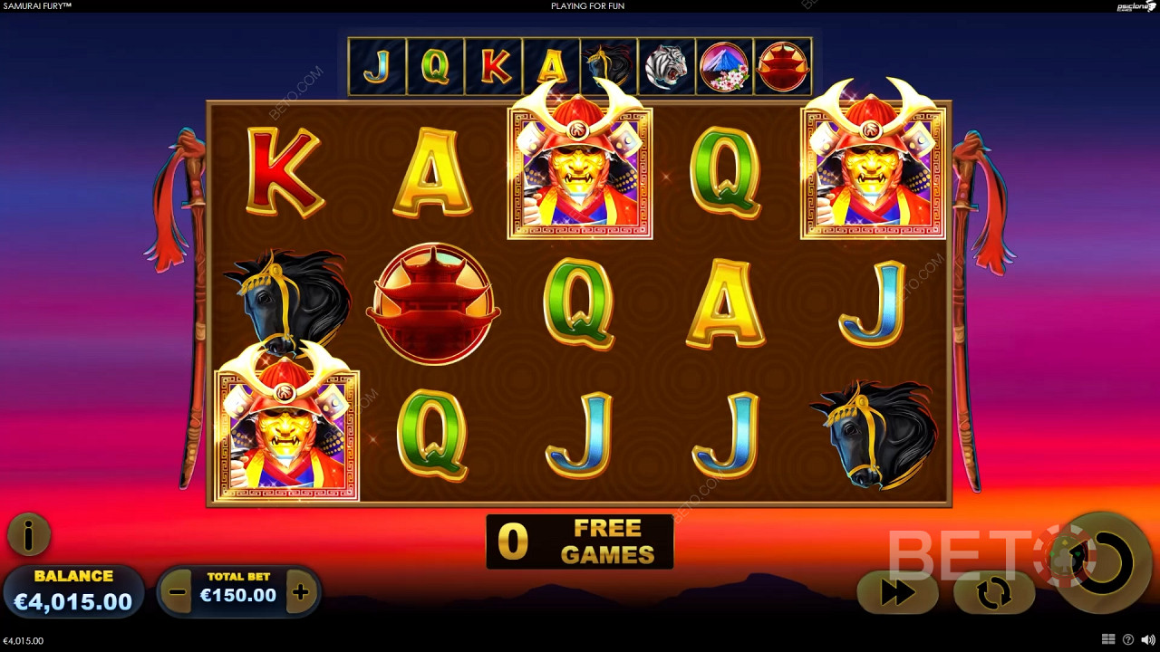 Reseña de Samurai Fury de BETO Slots
