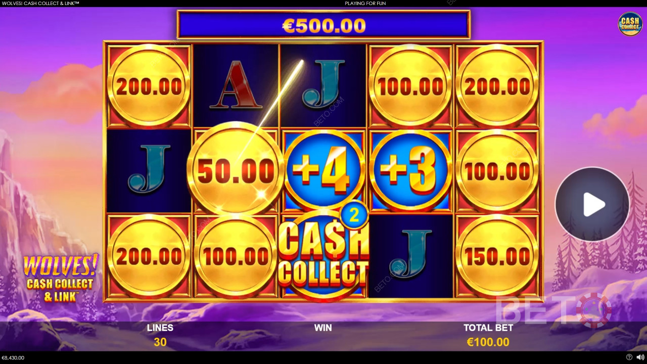 ¡Gana 5.000x Tu apuesta en la Tragaperras Wolves! ¡Cash Collect & Link Slot Online!