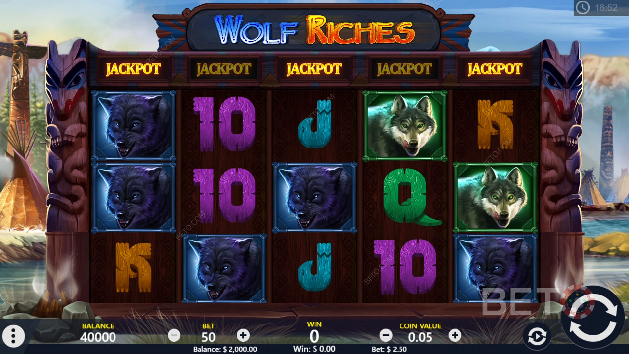 Tragamonedas online Wolf Riches