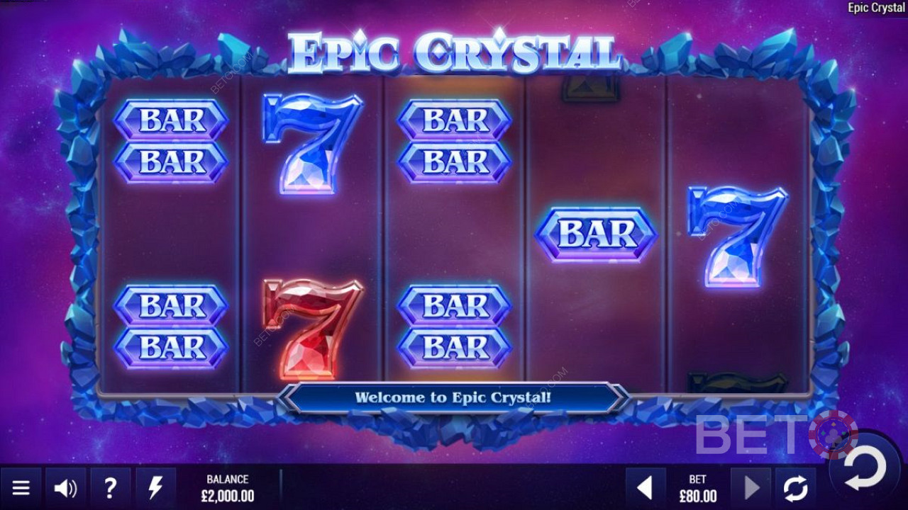 Visuales inmersivos de Epic Crystal