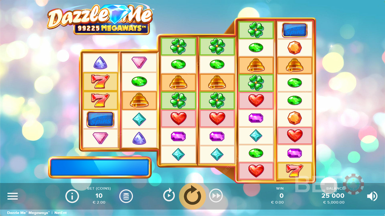 Dazzle Me Megaways de NetEnt