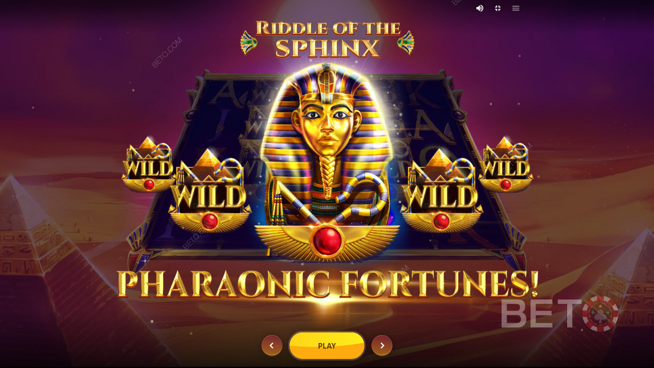 Bonificación especial de Pharaonic Fortunes en Riddle Of The Sphinx