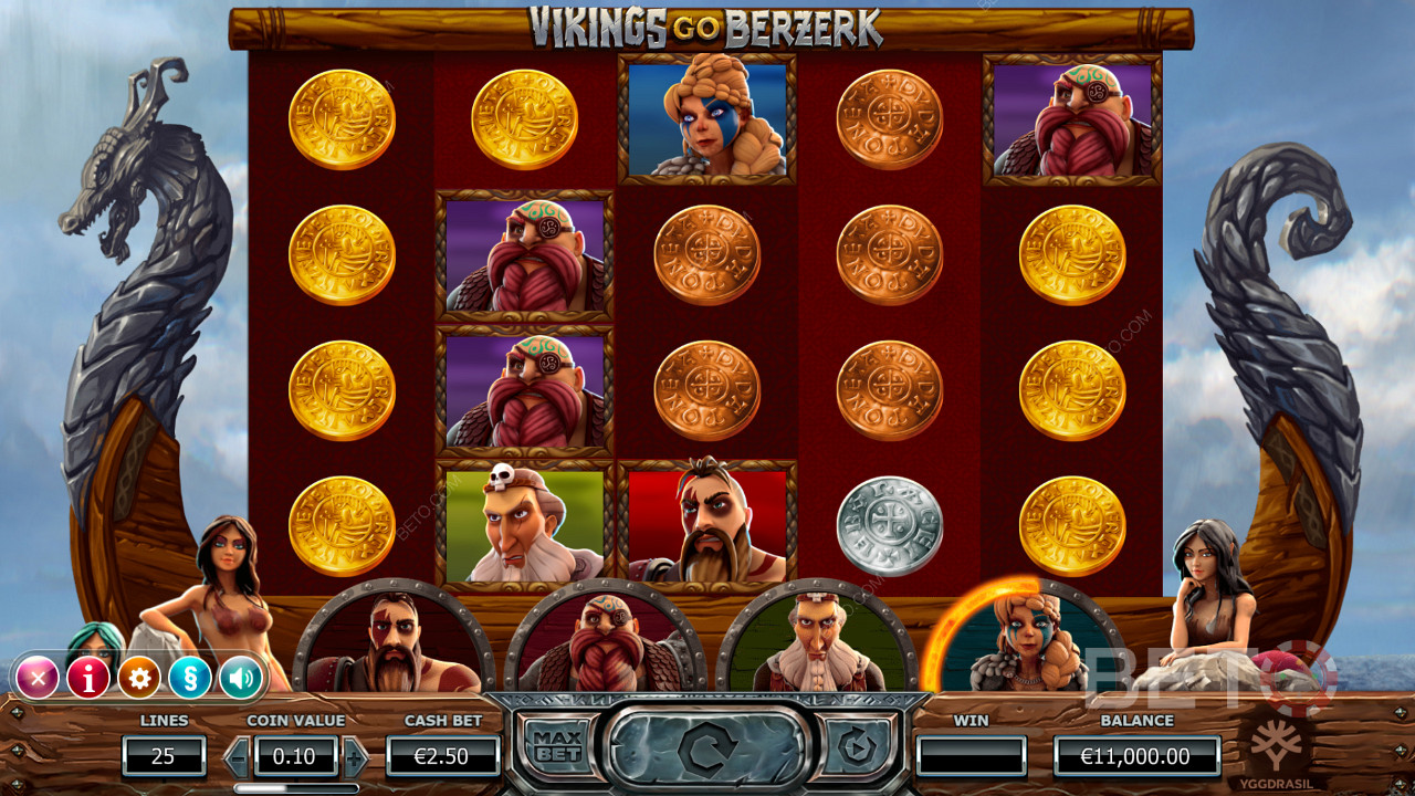 La tragaperras Vikings Go Berzerk está repleta de fantásticas funciones