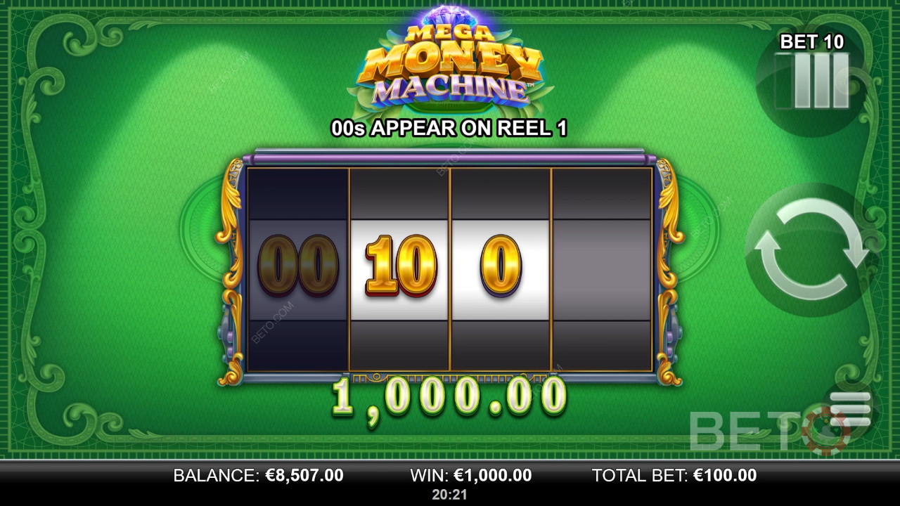 Reseña de Mega Money Machine de BETO Slots