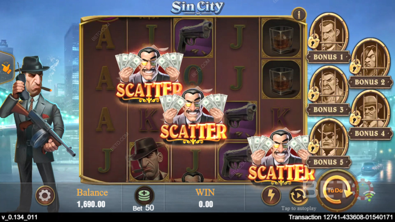 Sin City (TaDa Gaming) Juego Gratis