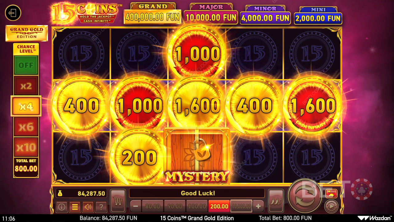 15 Coins Grand Gold Edition Juego Gratis
