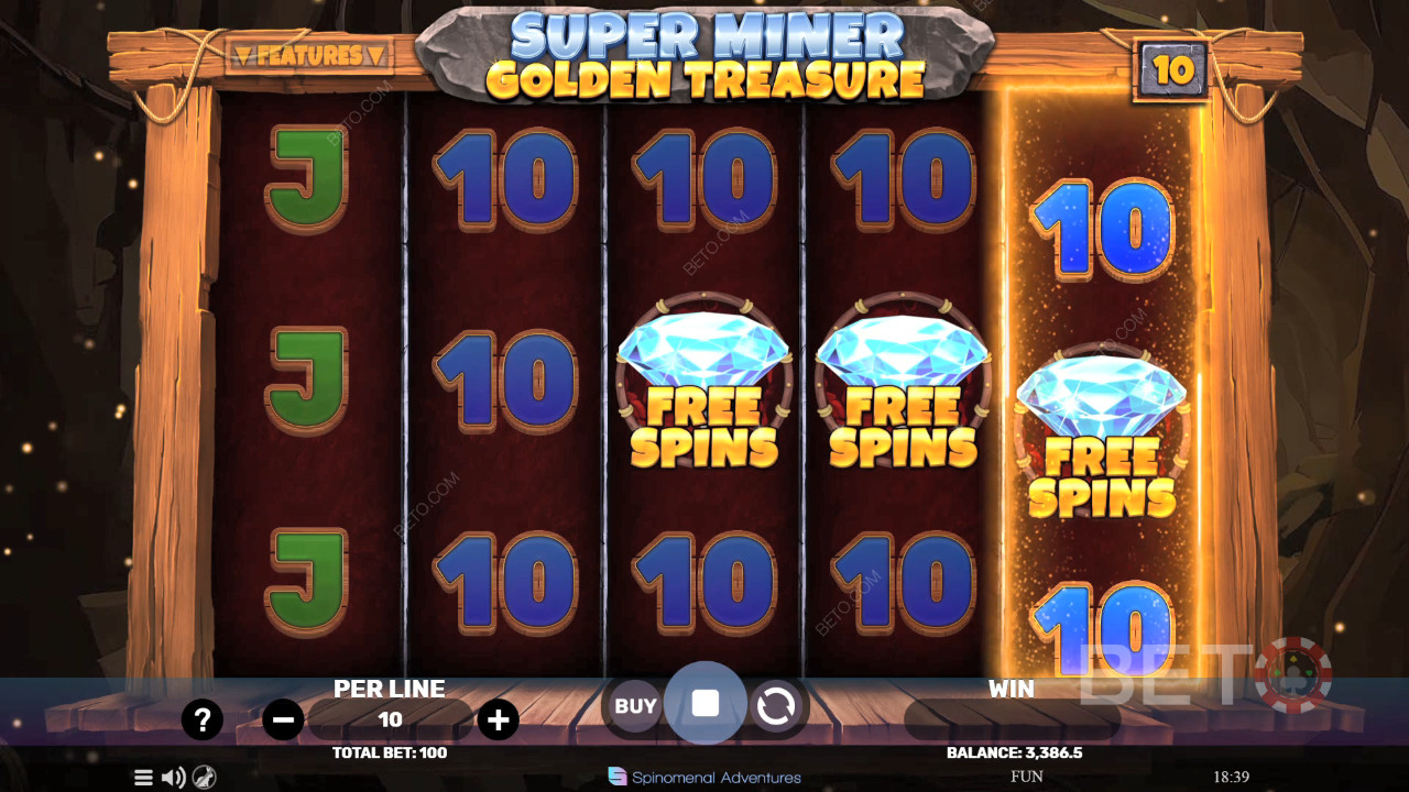 Super Miner - Golden Treasure Juego Gratis
