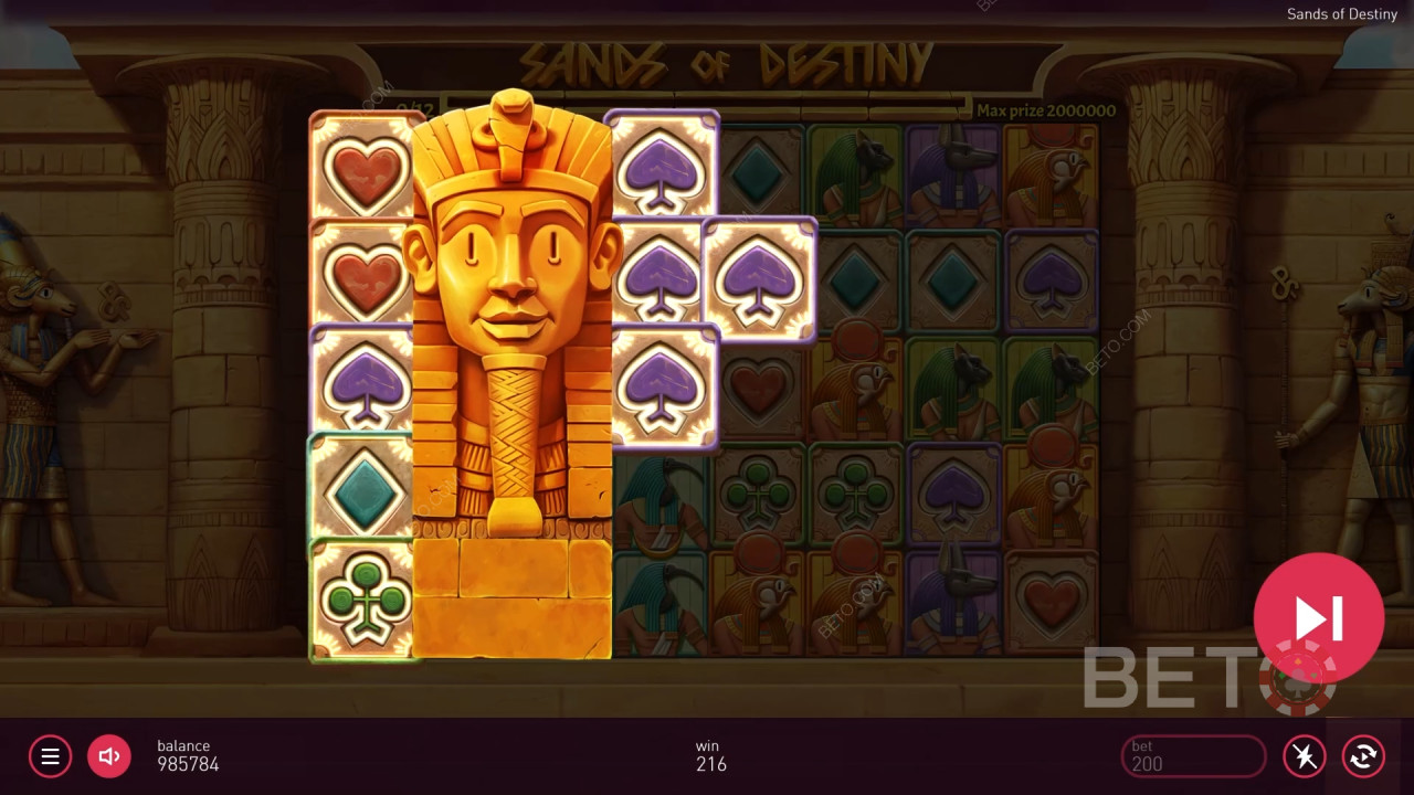 Reseña de Sands of Destiny de BETO Slots