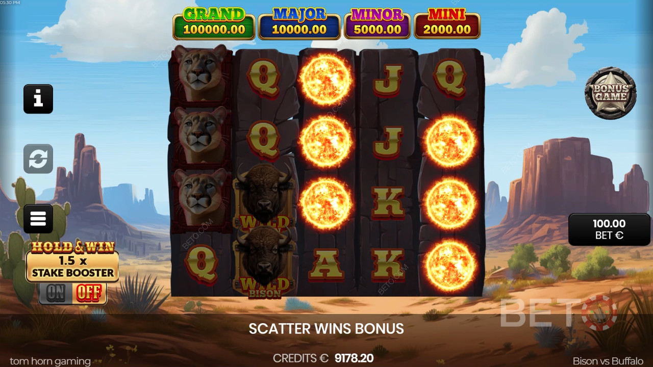 Bison vs Buffalo Reseña de BETO Slots