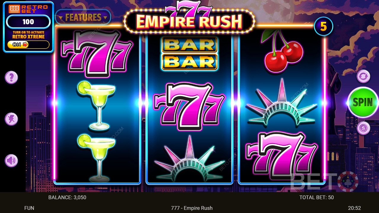 777 Empire Rush Juego Gratis
