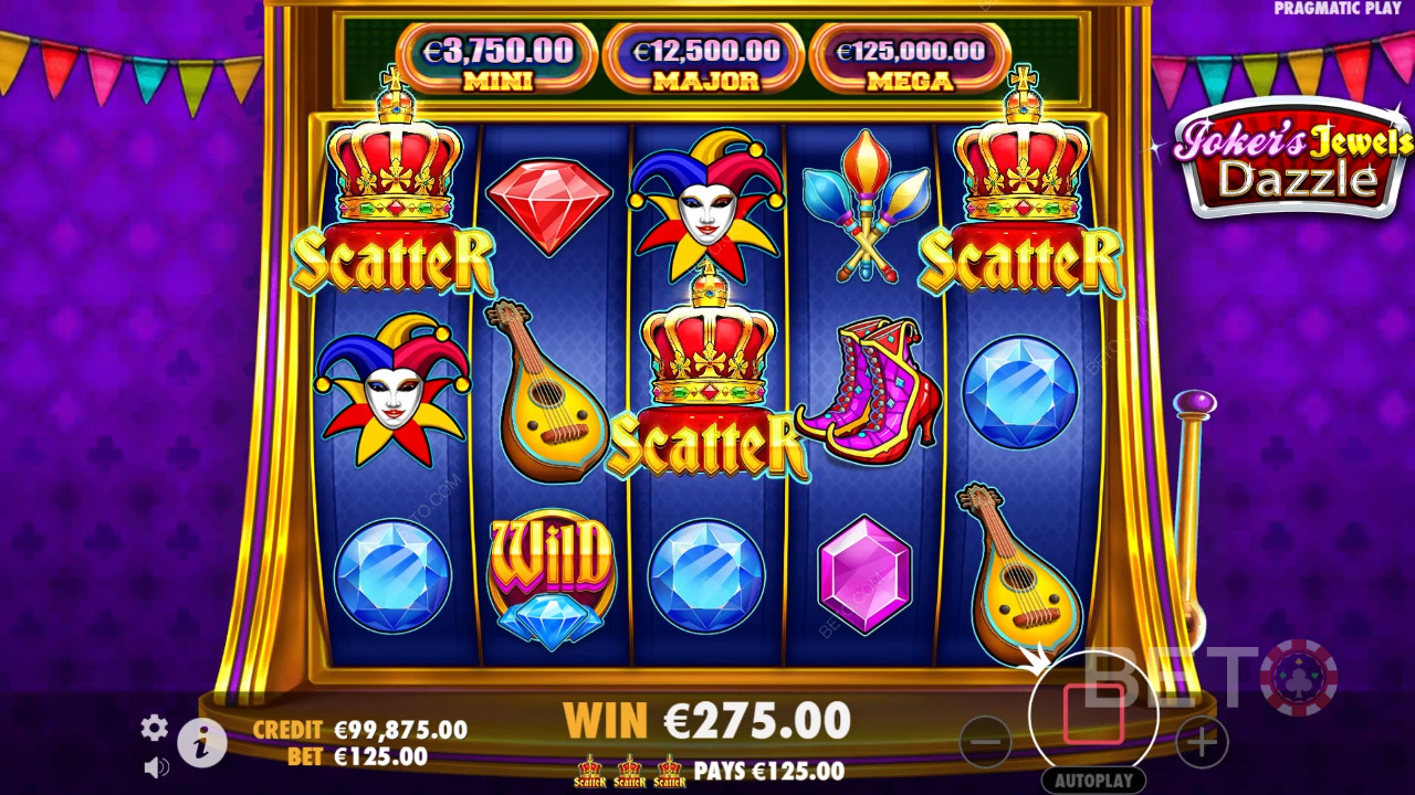 Joker's Jewels Dazzle Juego Gratis
