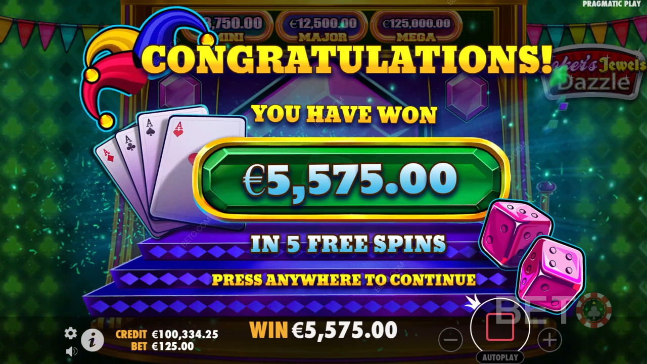 ¡Gana 2.000 veces tu apuesta en la tragaperras online Joker