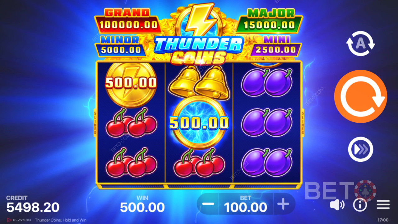 ¿Merece la pena Thunder Coins Slot Online?