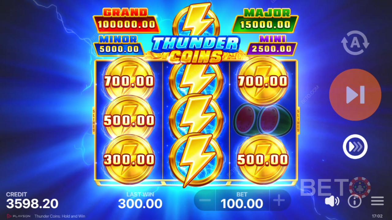 Thunder Coins Juego Gratis