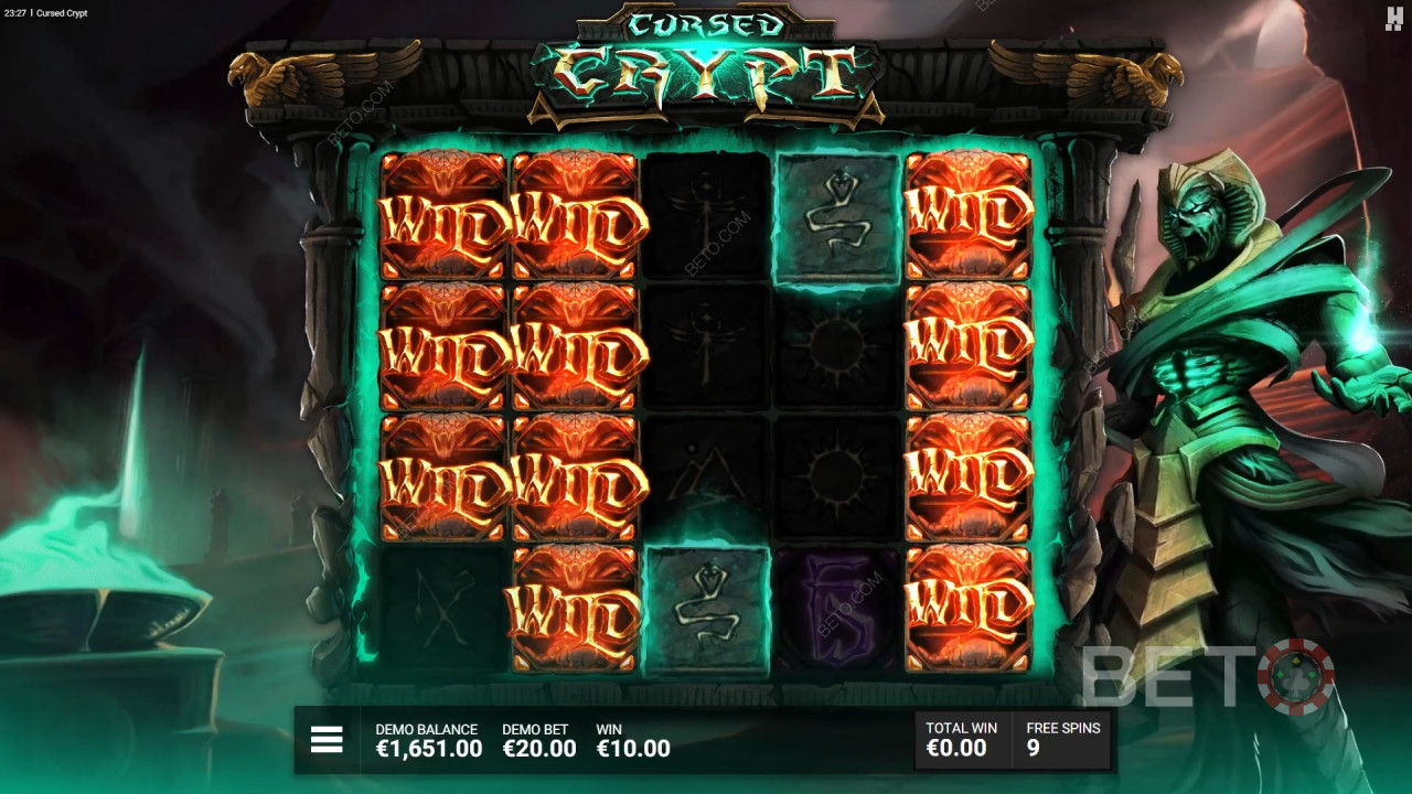 Cripta maldita Reseña de BETO Slots