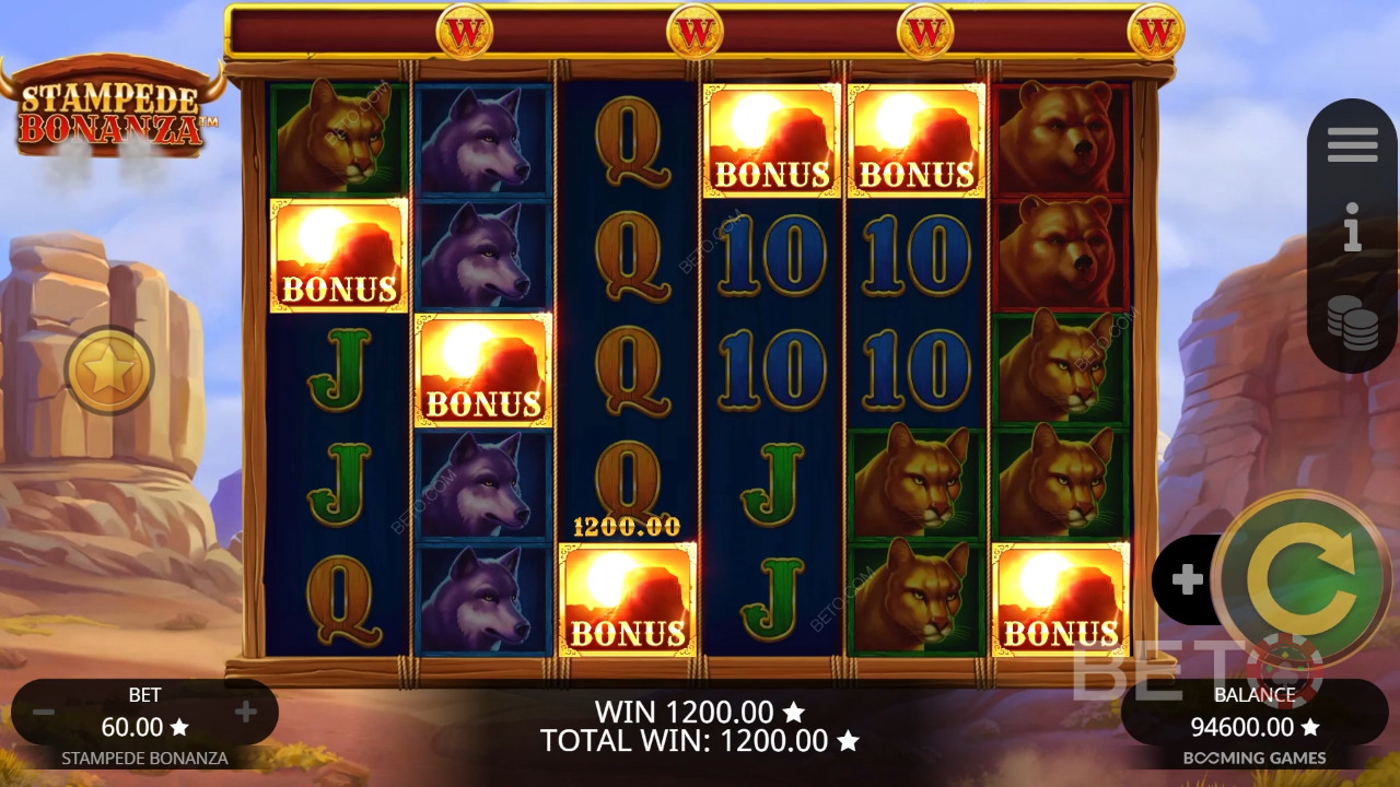 Stampede Bonanza Juego Gratis