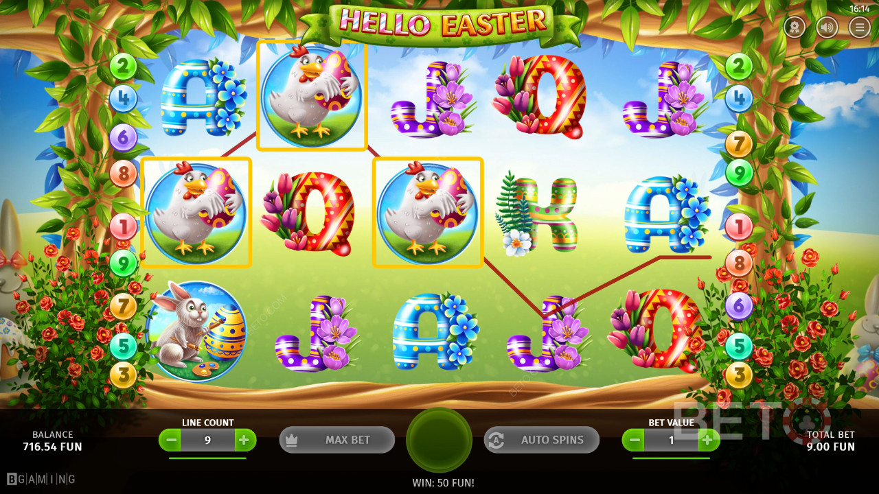 Reseña de Hello Easter de BETO Slots