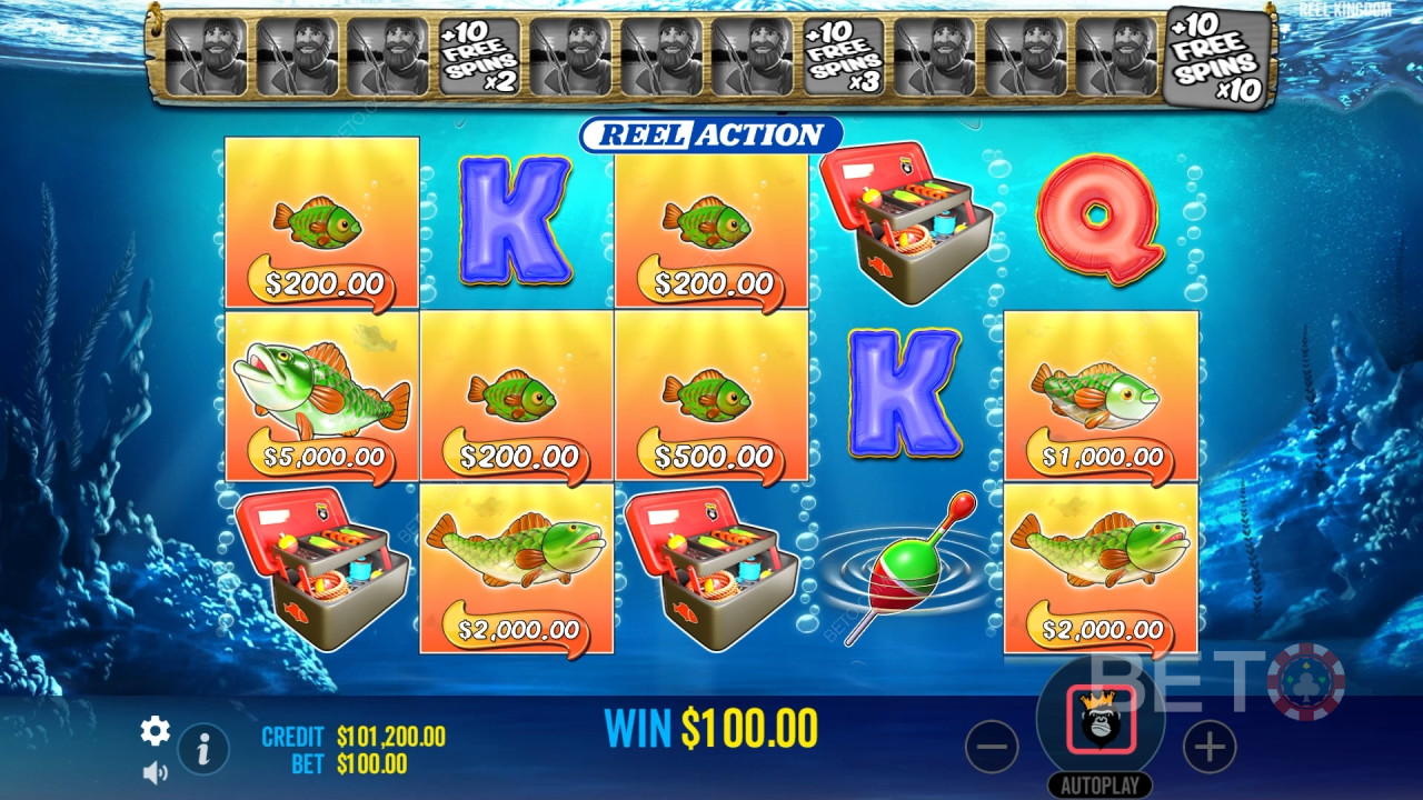 Cómo jugar a Reel Kingdom