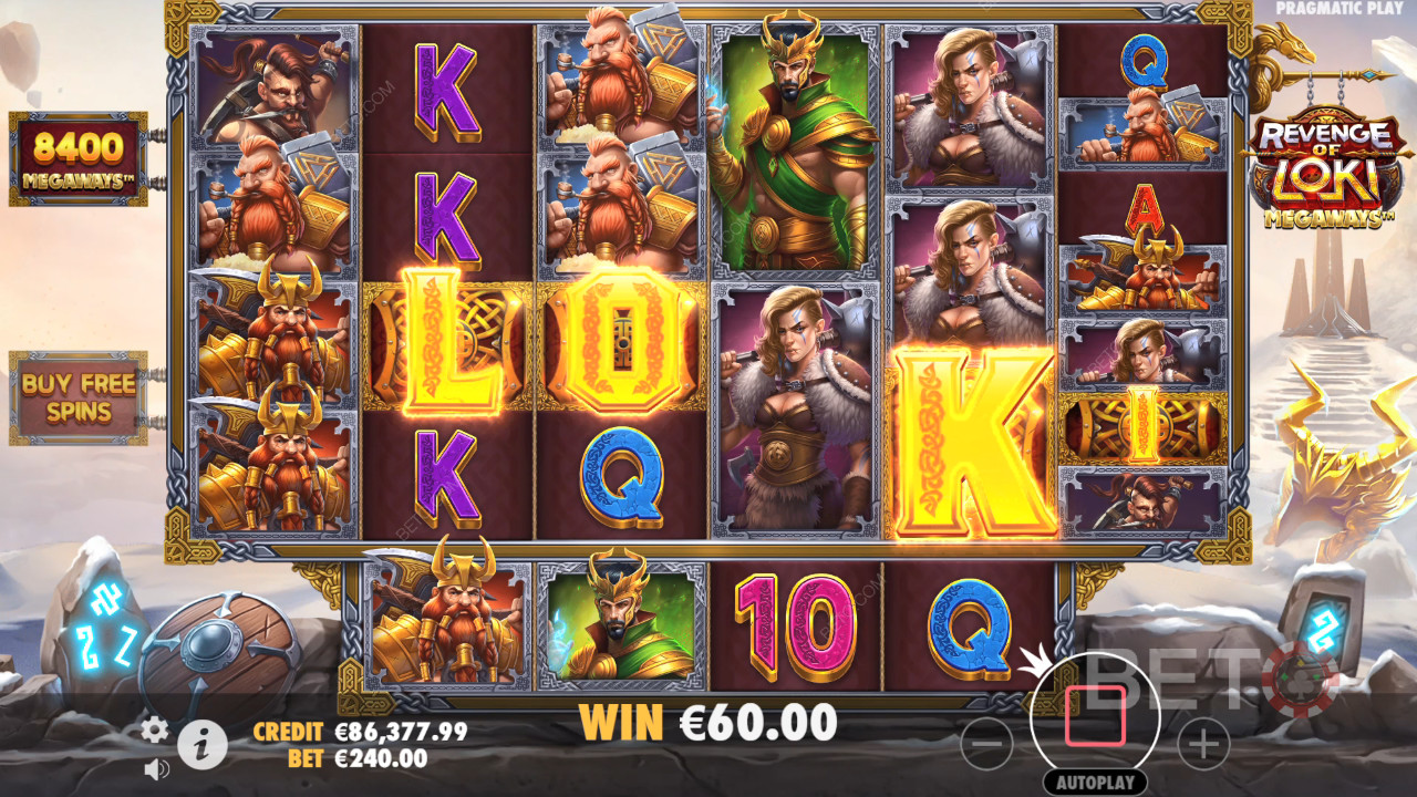 Reseña de Revenge of Loki Megaways de BETO Slots