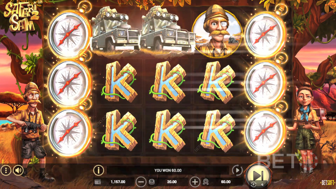 Safari Sam 2 Reseña de BETO Slots