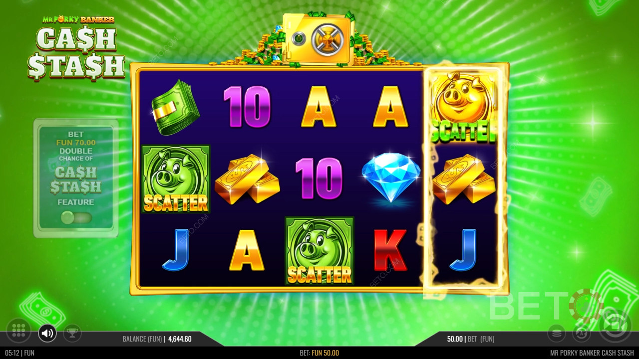 Mr Porky Banker Cash Stash Juego Gratis