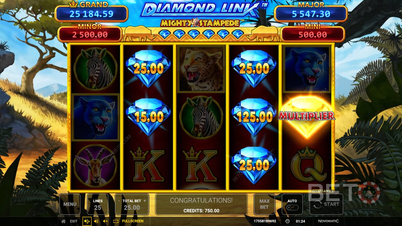 Diamond Link: Mighty Stampede Juego Gratis