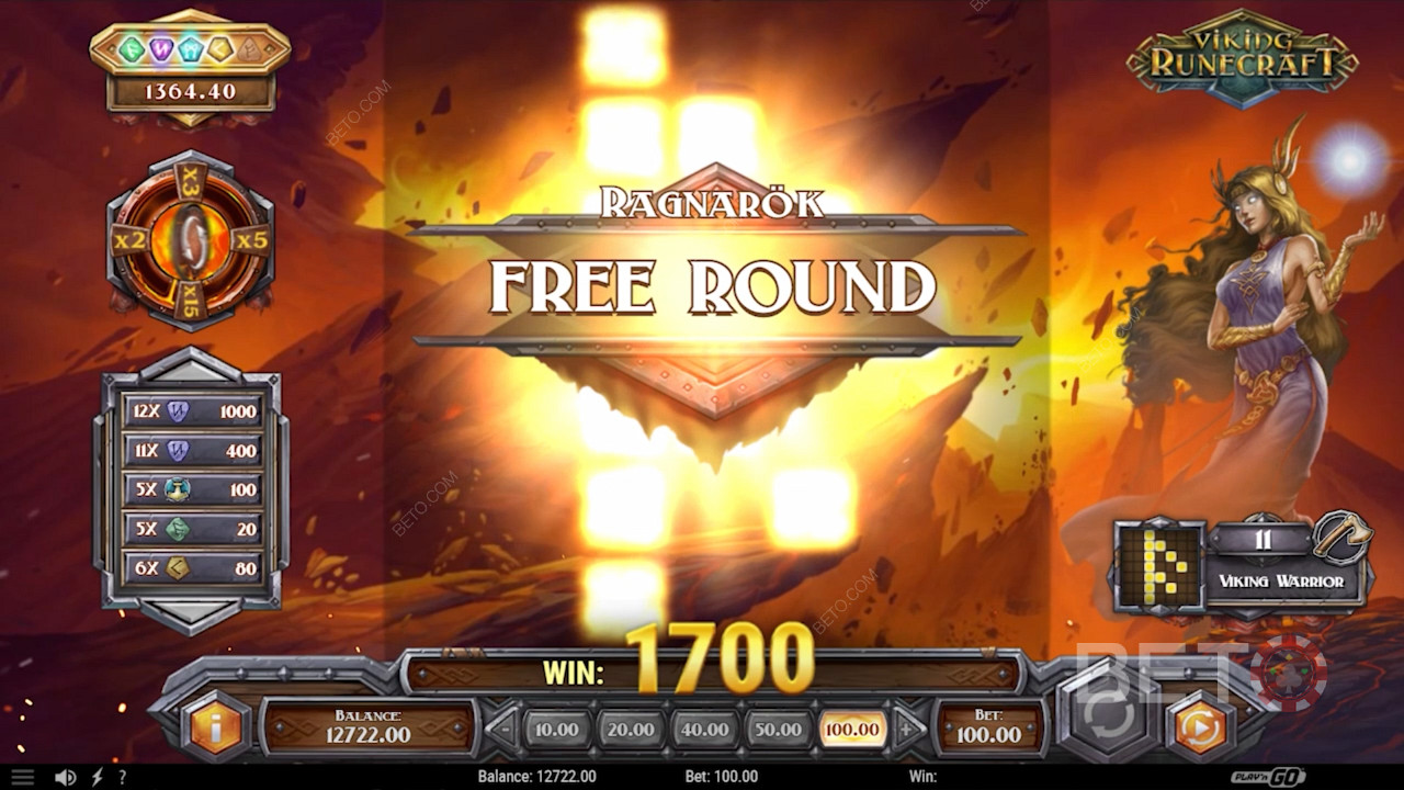 Función Ragnarok y Bonus & Consigue tu ronda gratis y grandes ganancias