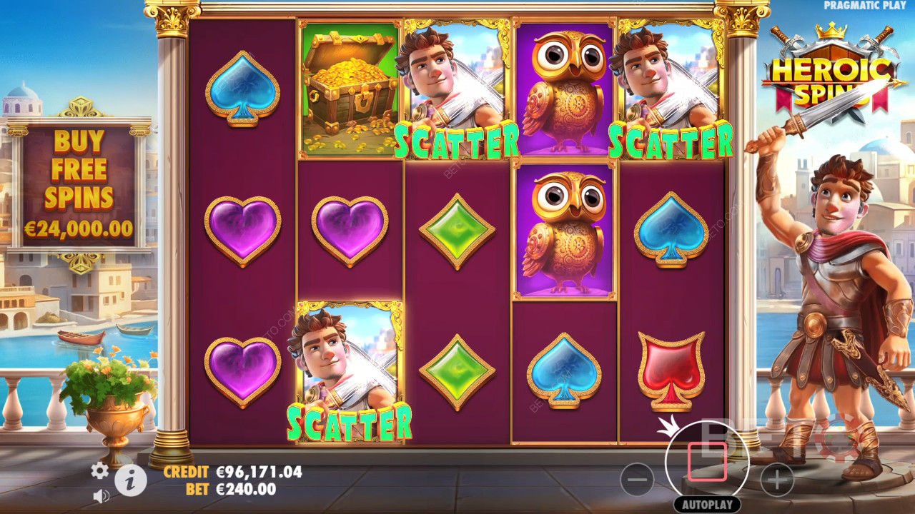 Heroic Spins Juego Gratis