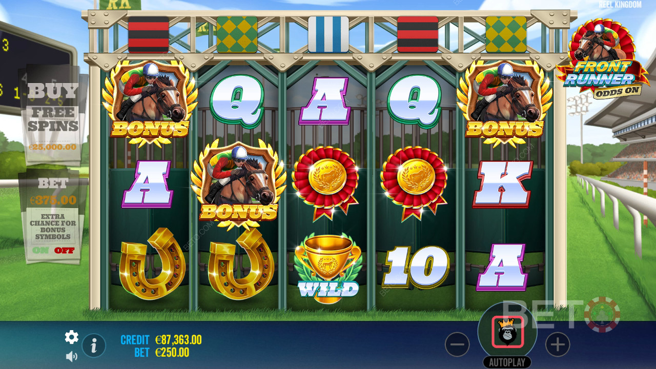 Revisión de Front Runner Odds On de BETO Slots