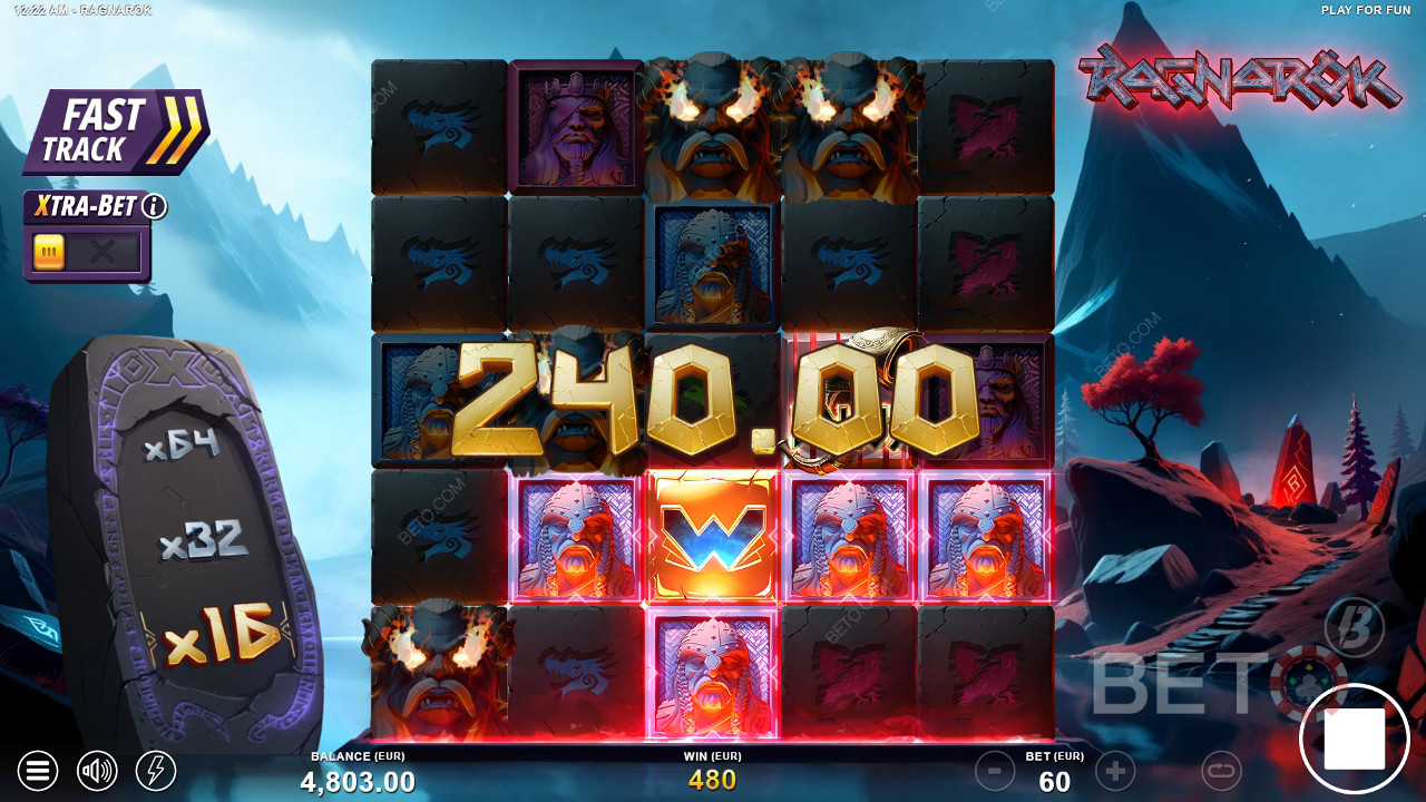 ¡Gana 10.000 veces tu apuesta en la tragaperras online Ragnarok!