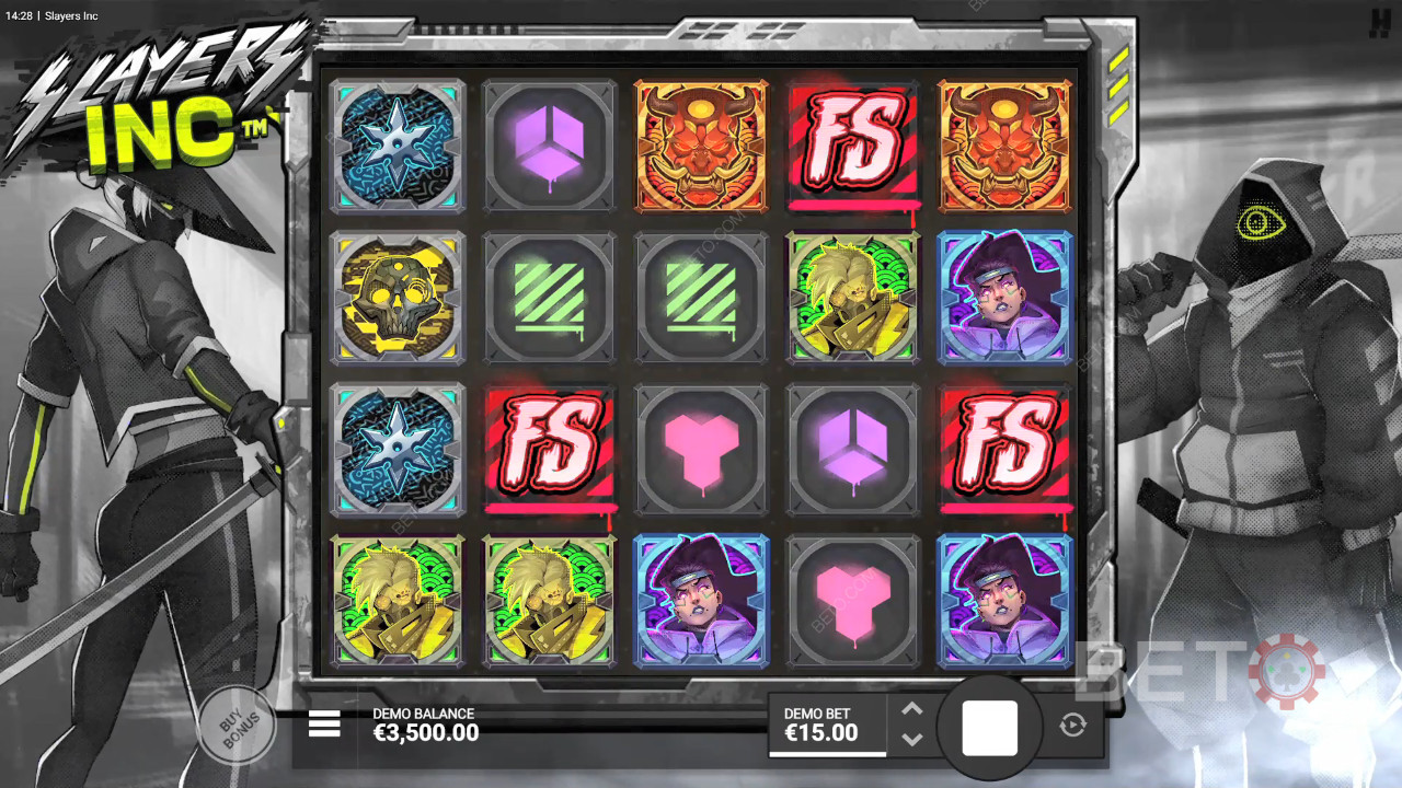 Slayers INC Reseña de BETO Slots