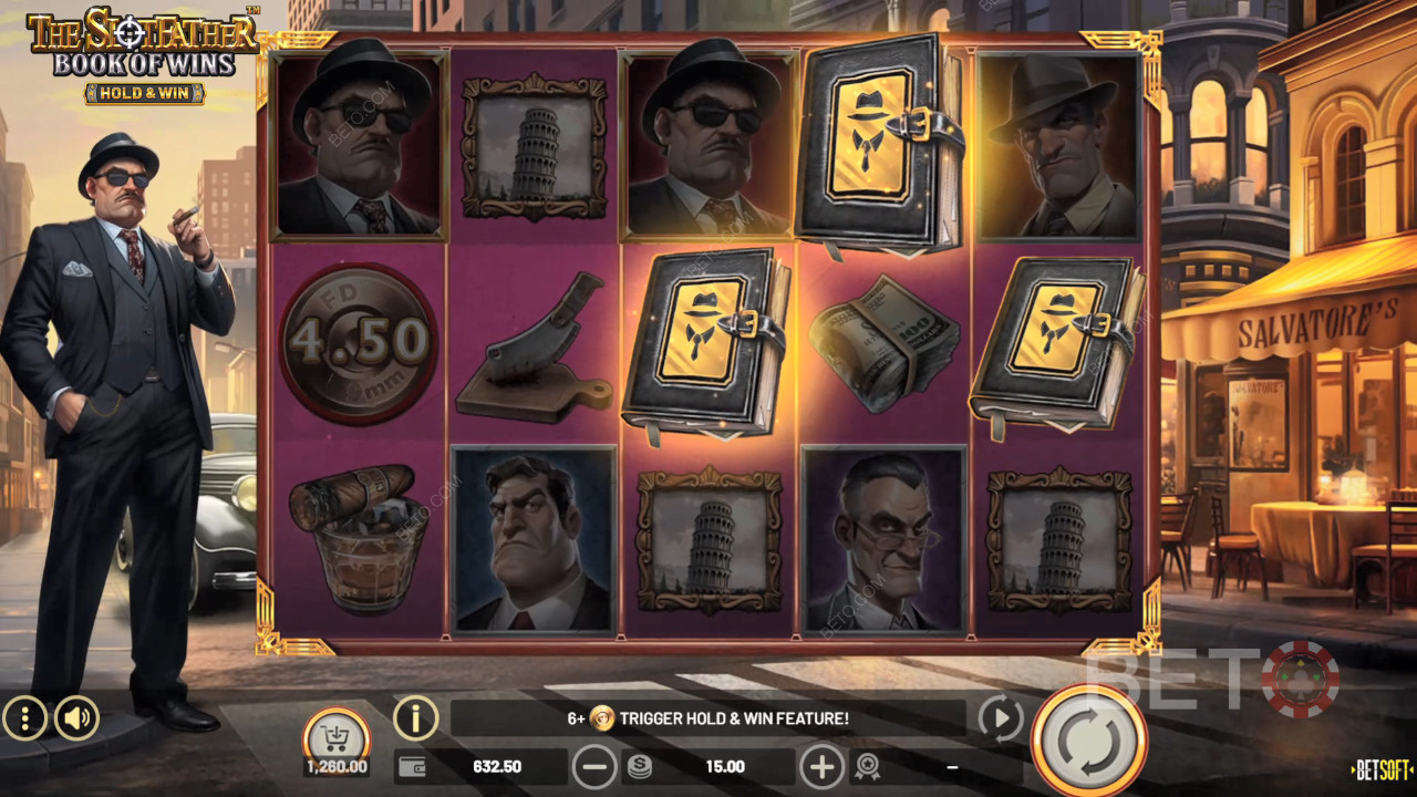 The Slotfather Book of Wins Reseña de BETO Slots