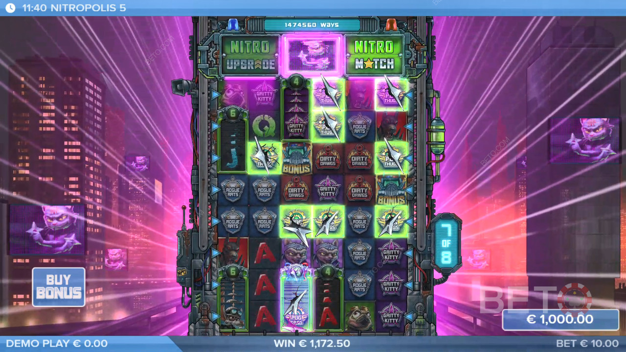 Nitropolis 5 Reseña de BETO Slots